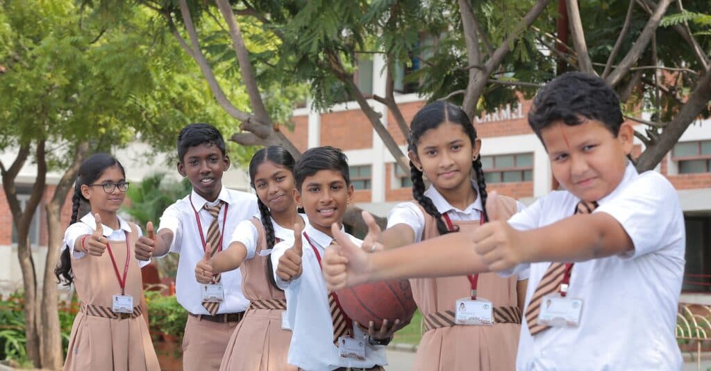 Students at Anita Methodist School